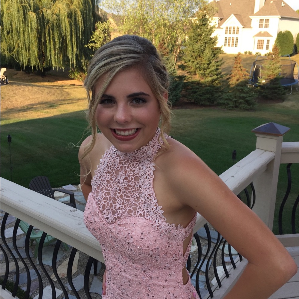 Pink homecoming dress